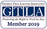 GTLA | Georgia Trial Lawyers Association | Protecting The Right To Trial By Jury | Member 2019