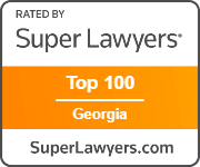Top 100 Georgia Super Lawyers Badge
